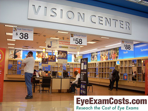 contact lens exam cost at costco